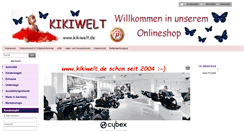Desktop Screenshot of kikiwelt.de