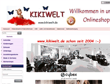 Tablet Screenshot of kikiwelt.de